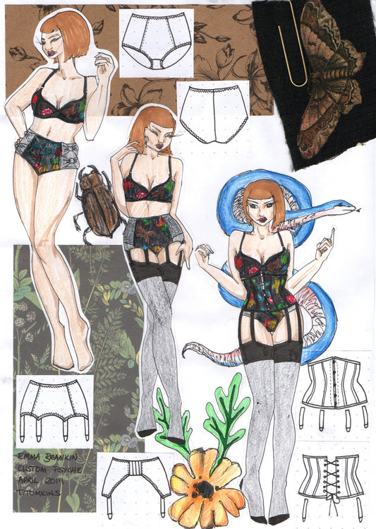 Custom Lingerie from Nearer The Moon