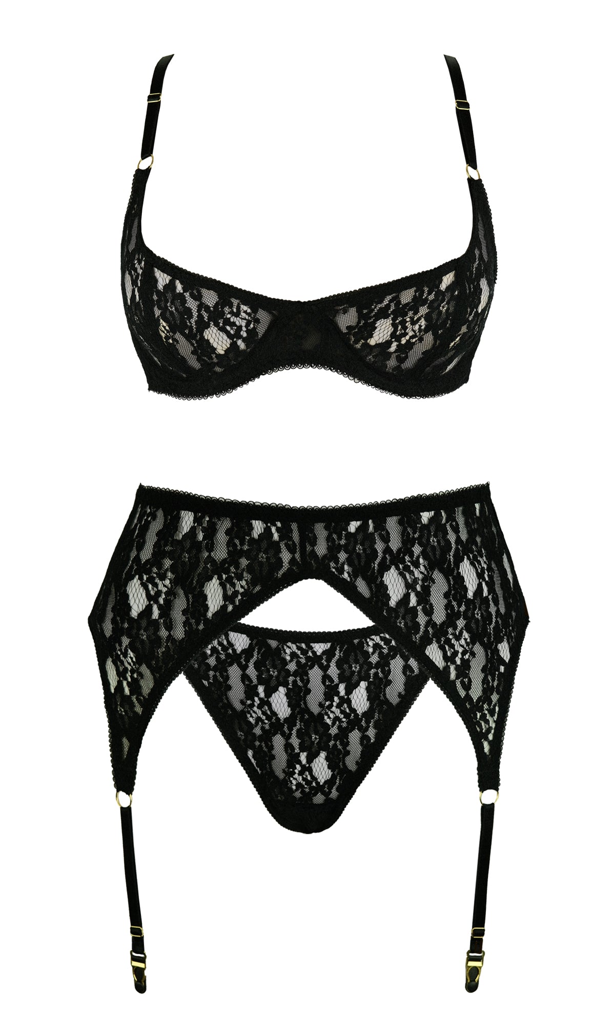 Nocturne Suspender Belt