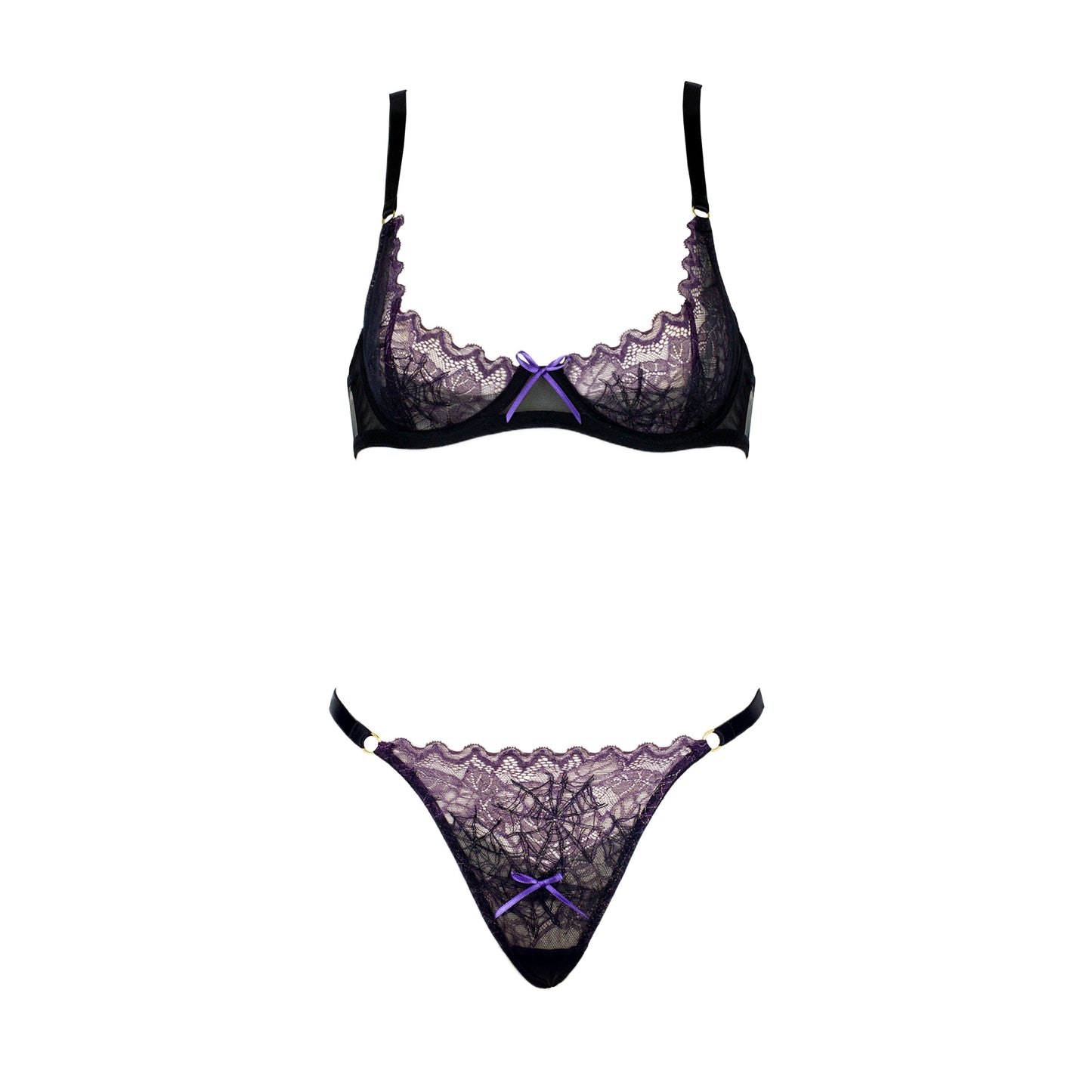 Orb Quarter Cup Bra - Made to Order